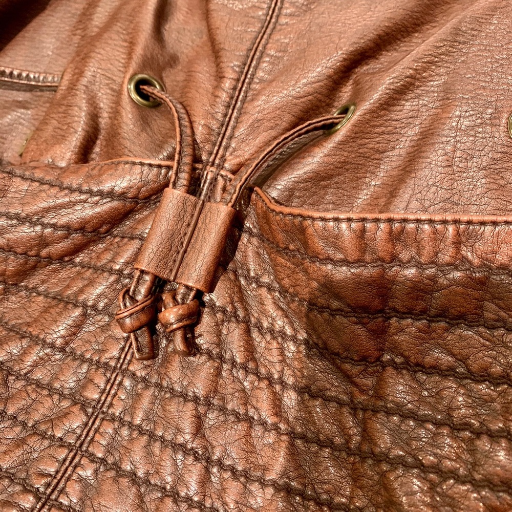 Converse One Star Faux Leather Tote Bag/Purse - Picture 4 of 7